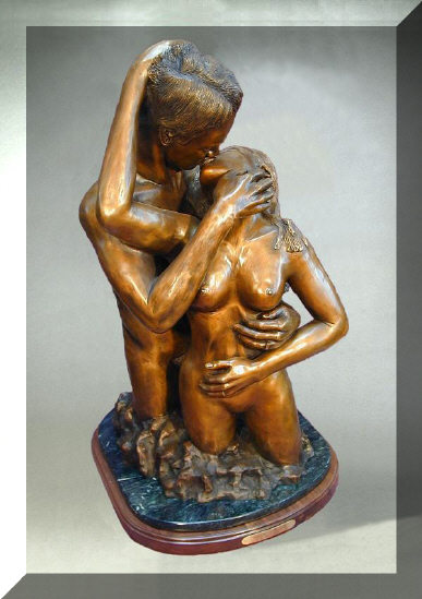 Friends & Lovers Bronze Sculpture