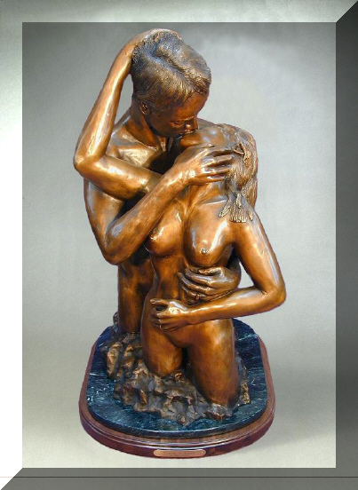 Friends & Lovers Bronze Sculpture